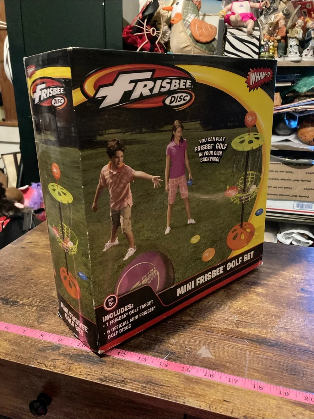 Wham-o mini frisbee golf set